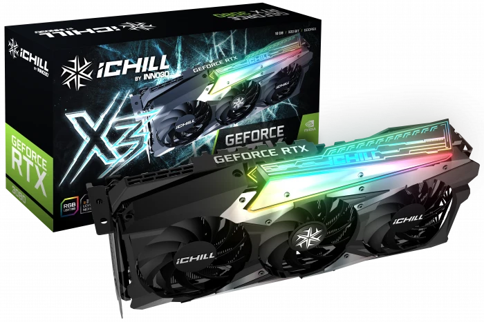 INNO3D GEFORCE RTX 3080 ICHILL X3 LHR